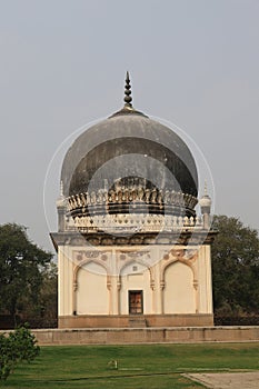 Qutb Shahi Tombs Hyderabad in the late afternoon