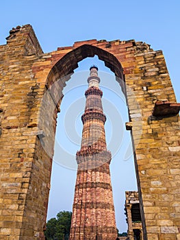 Qutub Minar Tower or Qutb Minar,