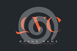 QVC abstract letter logo design