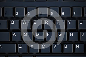 Qwerty keys