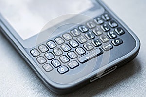 Qwerty mobile phone keypad