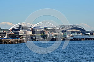 Qwest field and Safeco ballpark