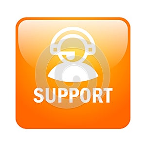 Customer support button