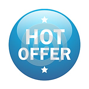 Hot offer icon button