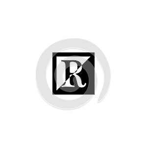 R Letter logo business