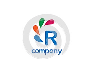 R letter logo