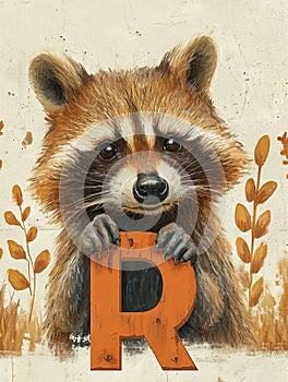 R is for Raccoon