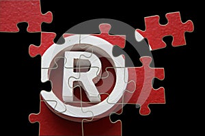 R trademark - puzzle incomplete