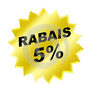 Rabais Sign