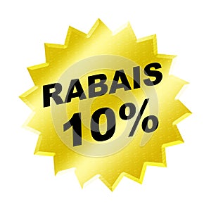 Rabais Sign