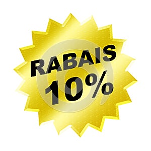 Rabais Sign