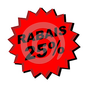 Rabais Sign