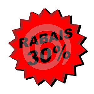 Rabais Sign