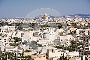 View on Xeuchia from Rabat on the island of Gozo, Malta (Malta