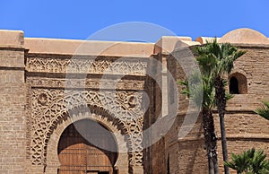 Rabat, Morocco. Exterior walls of the Kasbah of the Udayas