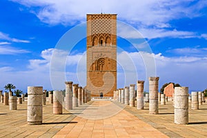 Rabat, Morocco. Hassan Tower photo