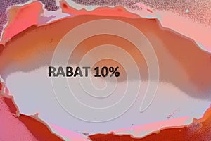 rabat 10% write