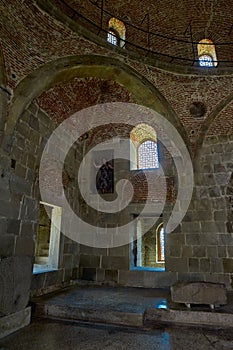 RABATI CASTLE, GEORGIA - 08 AUGUST 2017: Empty Interior of Mosqu