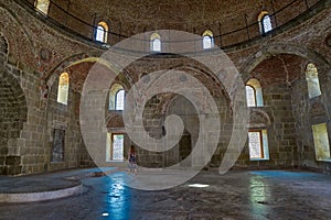 RABATI CASTLE, GEORGIA - 08 AUGUST 2017: Empty Interior of Mosqu