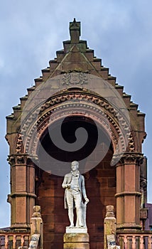 Rabbie Burns Statue Kay Park