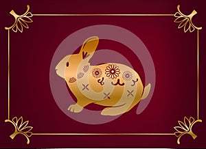 Rabbit Chinese Horoscope Symbol Of Longevity, Peace And Prosperity In Oriental Zodiac, Marks A Year Of Hope