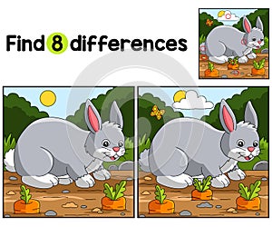 Rabbit Farm Find The Differences