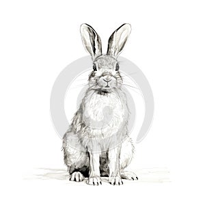 Rabbit Graphic Isolated