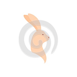 Rabbit hare head Logo Design