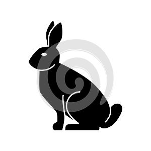 Rabbit icon vector design template