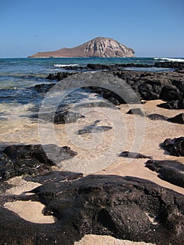 Rabbit island Oahu Hawaii