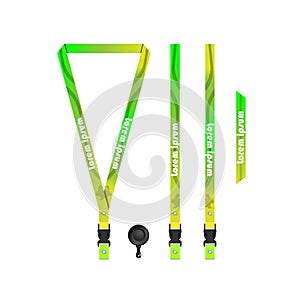 Rabbit Lanyard Template for All Company photo