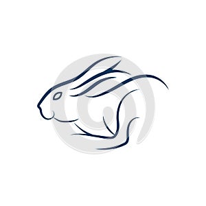 Rabbit Logo template vector icon design, rabbit logo, Rabbit logo template vector icon symbol illustration