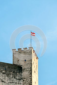 Rabbit Tower of the 1077 era Salzburg Castle.