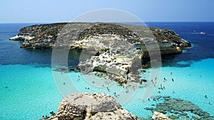 The Rabbits Island / Isola dei Conigli, Mediterranean sea