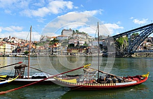 Rabelo Boat, Porto, Portugal