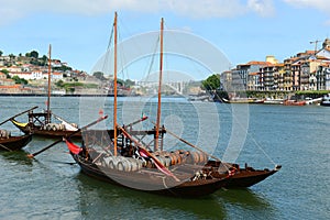 Rabelo Boat, Porto, Portugal