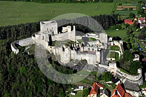 Rabi castle - air photo