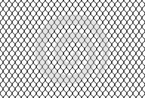 Rabitz chain link fence seamless pattern