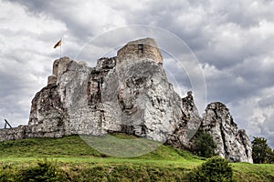 Rabsztyn Castle in Poland