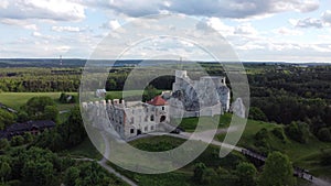 Rabsztyn castle ruins in Silesia, Poland
