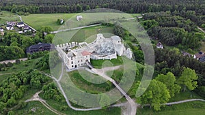 Rabsztyn castle ruins in Silesia, Poland