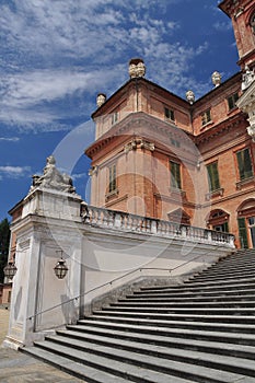 Racconigi castle, Savoy royal residence, Piemonte, Italy