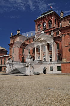 Racconigi castle, Savoy royal residence, Piemonte, Italy