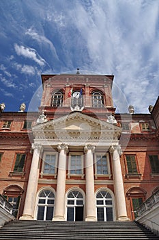 Racconigi castle, Savoy royal residence, Piemonte, Italy