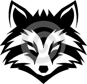 Raccoon - high quality vector logo - vector illustration ideal for t-shirt graphic