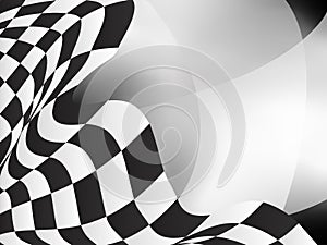 Race background checkered flag vector design