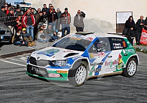 Skoda Fabia race car