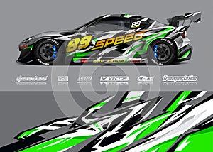 Race car livery illustration