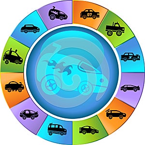 Race Car Wheel