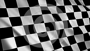 Race Flag Animation with Seamless Loop